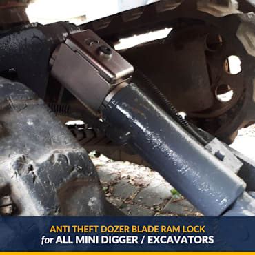 mini digger security locks|anti theft mini digger.